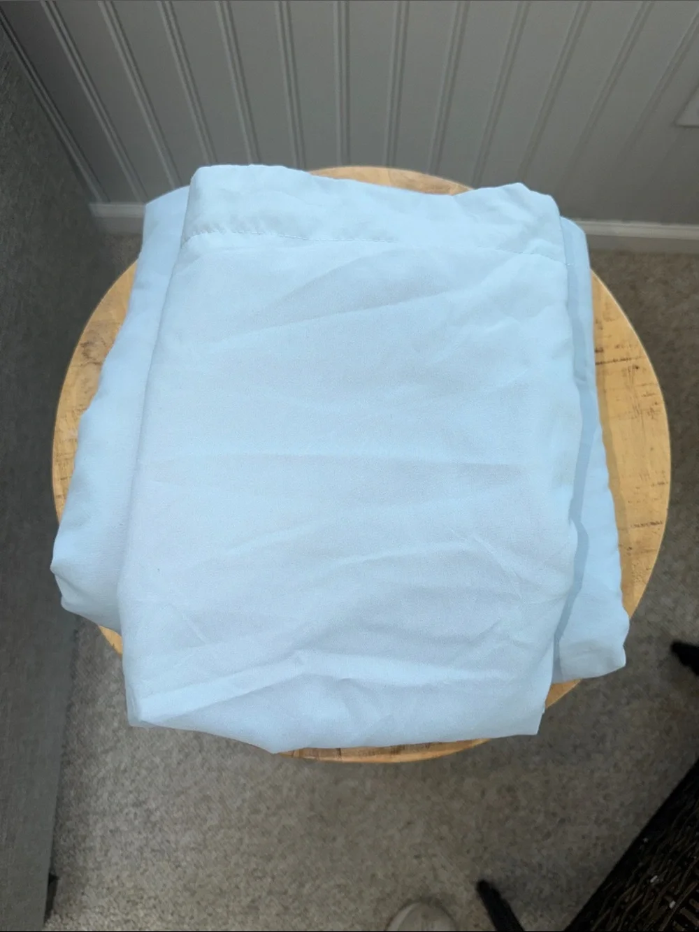 TWIN/TWIN XL- Light Blue Duvet Cover & Sham Soft Breathable Comfort